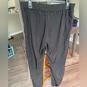 White Cross Fit Jogger Scrub Pant